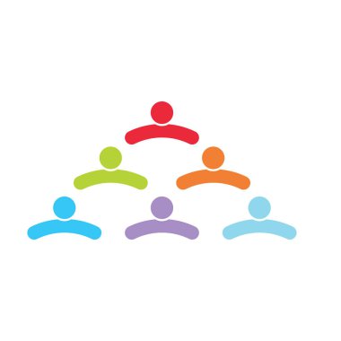 Evlat Edinme ve Toplum Bakımı Logo şablonu vektör simgesi