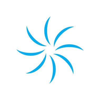 Daire vektör düz dizayn şablonu logosu