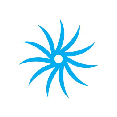 Daire vektör düz dizayn şablonu logosu