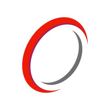 Daire vektör düz dizayn şablonu logosu