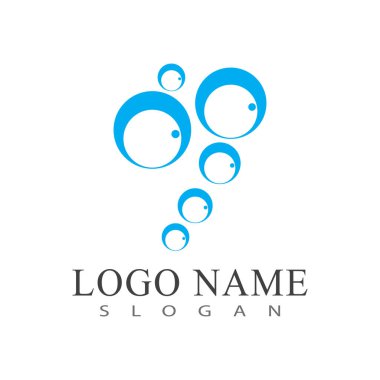 Doğal gerçekçilik kabarcık illüstrasyon vektör tasarımı