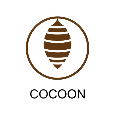 Koza illüstrasyon logo vektör tasarımı