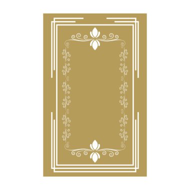 Viktorya dönemi süslemeleri logo vektör tasarımını zenginleştirir