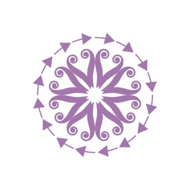 çember logo şablon vektör tasarımı