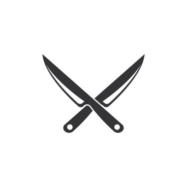 Mutfak simgesi pişirme araçları vektör düz tasarım