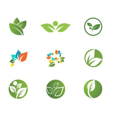 Yaprak ve Kapalı Mercek Doğa Fotoğrafçısı logosu tasarımı için ilham kaynağı