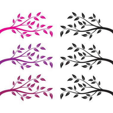 dal ağaç vektör illüstrasyon yaz clipart sonbahar clipart doğa ormanı