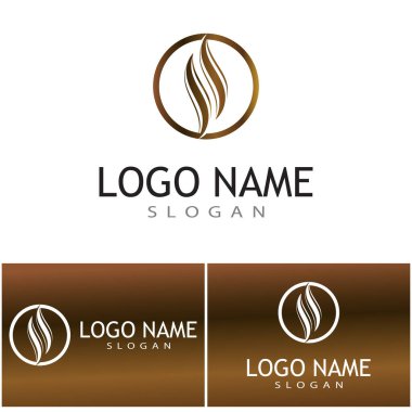 stil saç kesimi ikonu vektör illüstrasyon tasarımı