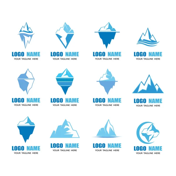 Логотип Айсберга — стоковый вектор