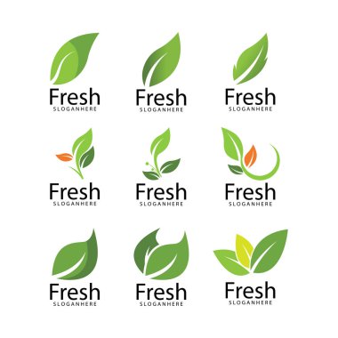 yeşil bahçe logo vektörü ve sembolü