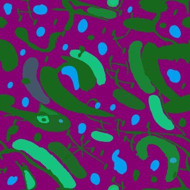 Farklı şekil ve dokulara sahip yaratıcı karalama sanatı deseni. Etnik renkli çiçek ve çizgi geometrik karalama dokusu.