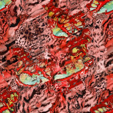 Farklı şekil ve dokulara sahip yaratıcı karalama sanatı deseni. 