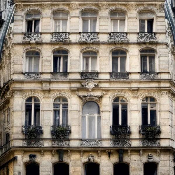 Classical Architecture Buildings Paris France — Stock Photo, Image