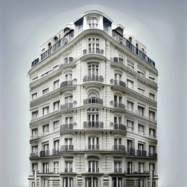 Класична Архітектура Будівель Парижі Франція — стокове фото