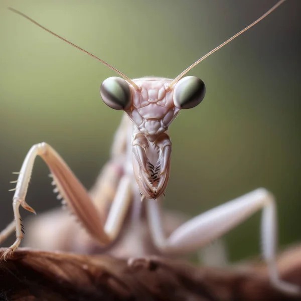 Макрозйомка Mantis Максимальна Глибина Різкості — стокове фото