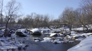 Korosten 'deki Uzh Nehri.