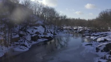 Korosten 'deki Uzh Nehri.