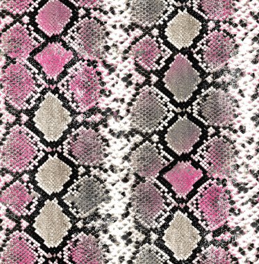 Seamless Animal Snake Skin Ready for Textile Prints.