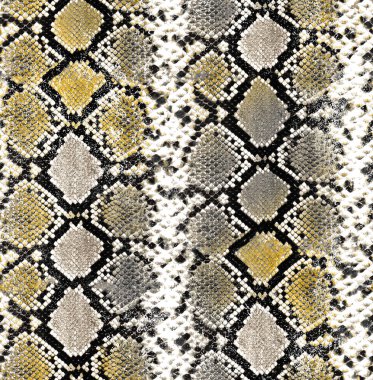 Seamless Animal Snake Skin Ready for Textile Prints.