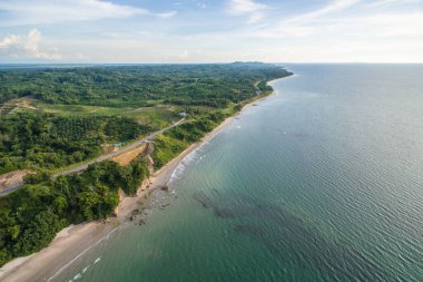 Kuala Penyu Sabah, Malezya 'da güzel bir sahil manzarası..