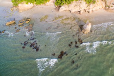Kuala Penyu Sabah, Malezya 'da güzel bir sahil manzarası..