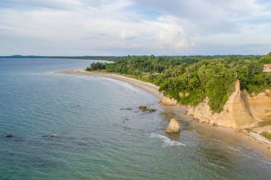 Kuala Penyu Sabah, Malezya 'da güzel bir sahil manzarası..