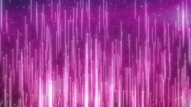 Elegant Night Club Background Glittering Particles Shining Lights — Stock Video