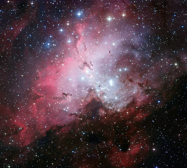 Orlí Mlhovina M16 Souhvězdí Serpens Elements Picture Furnished Eso — Stock fotografie