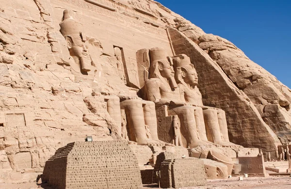 Abu Simbel Єгипет Березня 2023 Храм Абу Сімбел Єгипет — стокове фото