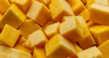 Çiğ balkabağı arka plan görüntüsünü ve duvar kağıdını kapat