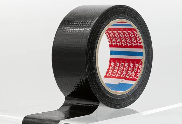 Boloňa Itálie Února 2023 Roll Professional Adhesive Tape Tesa — Stock fotografie