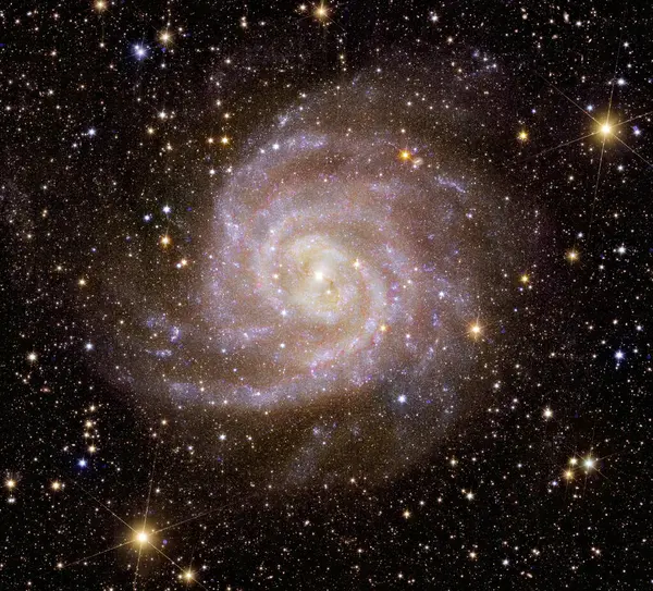 Spiral galaxy IC-342 in constellation Camelopardalis