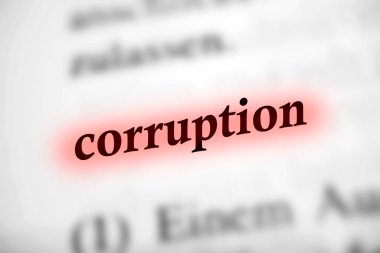 yozlaşma - kırmızı renklendirmeli siyah beyaz metin