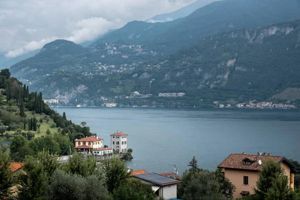 Splendido Belvedere Ammirare Lago Architettura Bellagio Italia — Foto Stock