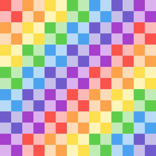 Ekose desenli gingham pastel ekose renkli tartan rengi gökkuşağı rengi..