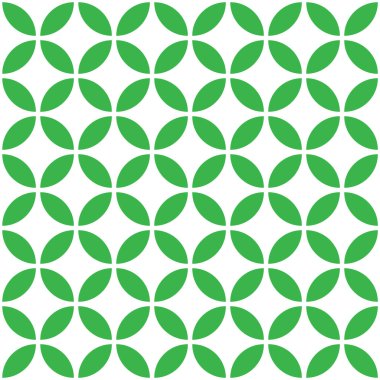 Yeşil yaprak geometrik kusursuz desen, soyut vektör dokusu. arkaplanı bırak.