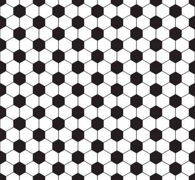 Düz futbol topu dokusu tekrar deseni