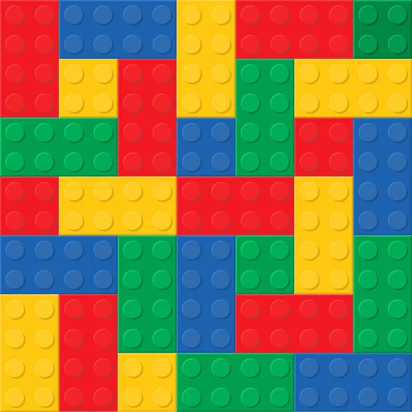 Renkli lego blok bulmaca desenleri