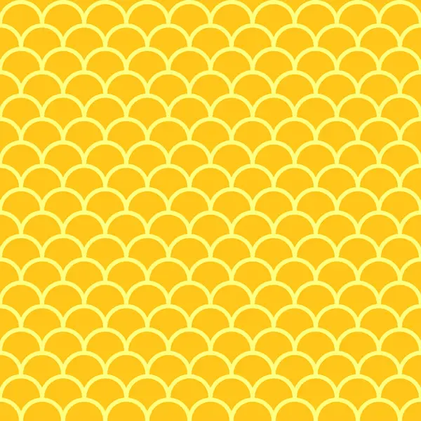 Altın balık pulu gibi pürüzsüz sarı balık pulları düz dizayn tarzında.