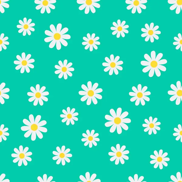 Mavi arkaplanda beyaz çiçeklerin kusursuz deseni, tekstil desenleri, ambalaj kağıdı, duvar kağıdı, kapaklar ve diğerleri için uygun tasarım gereksinimleri