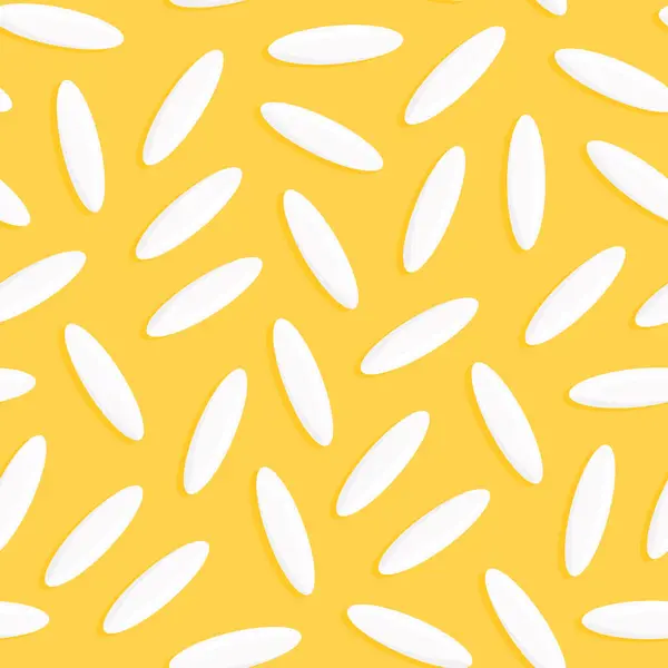 pirinç sarı arkaplanda pürüzsüz deseni tekrarlıyor