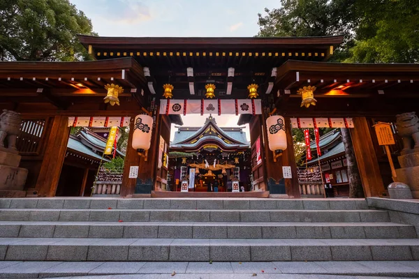 Kushida Shrine Hakata Ward Founded 757 Shrine Dedicated Amaterasu Goddess — Foto Stock