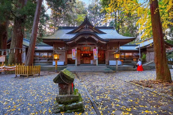 Миядзаки Япония Ноября 2022 Года Храм Такачихо Основал 1900 Лет — стоковое фото
