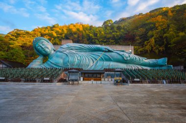 Nanzoin Temple in Fukuoka is home to a huge statue of the Reclining Buddha (Nehanzo) which claims to be the largest bronze statue in the world.