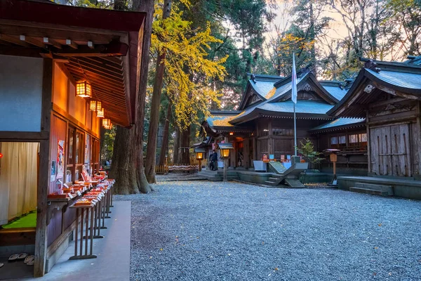 高一浩神社成立于1900多年前 名为Ninigi Mikoto 是Omikami Amaterasu的孙子 它以其神圣的婚姻和纯洁而广受崇敬 — 图库照片