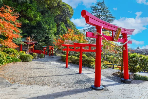 Hakuryu Inari Okami Biały Smok Inari Okami Przybytek Umi Jigoku — Zdjęcie stockowe