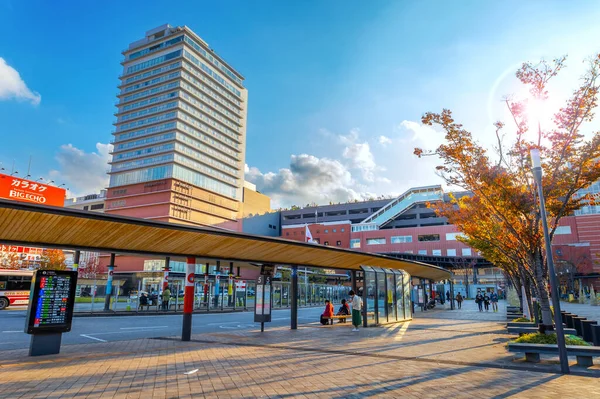 Oita Japan Nov 2022 Oita Station Stor Station Kyushu Regionen — Stockfoto
