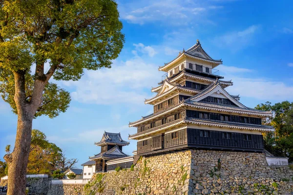 Castillo Nakatsu Conocido Como Uno Los Tres Mizujiro Castillos Mar —  Fotos de Stock