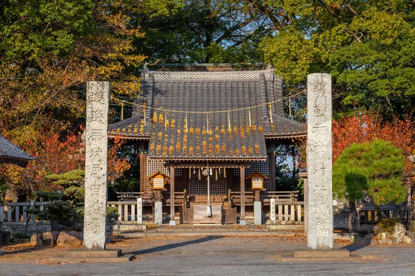 Nakatsu Daijingu Grand Shrine Heiligdommen Complex Nakatsu Castle Park Opgericht — Stockfoto