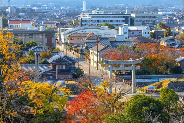 Gran Santuario Nakatsu Daijingu Complejo Santuarios Parque Del Castillo Nakatsu — Foto de Stock
